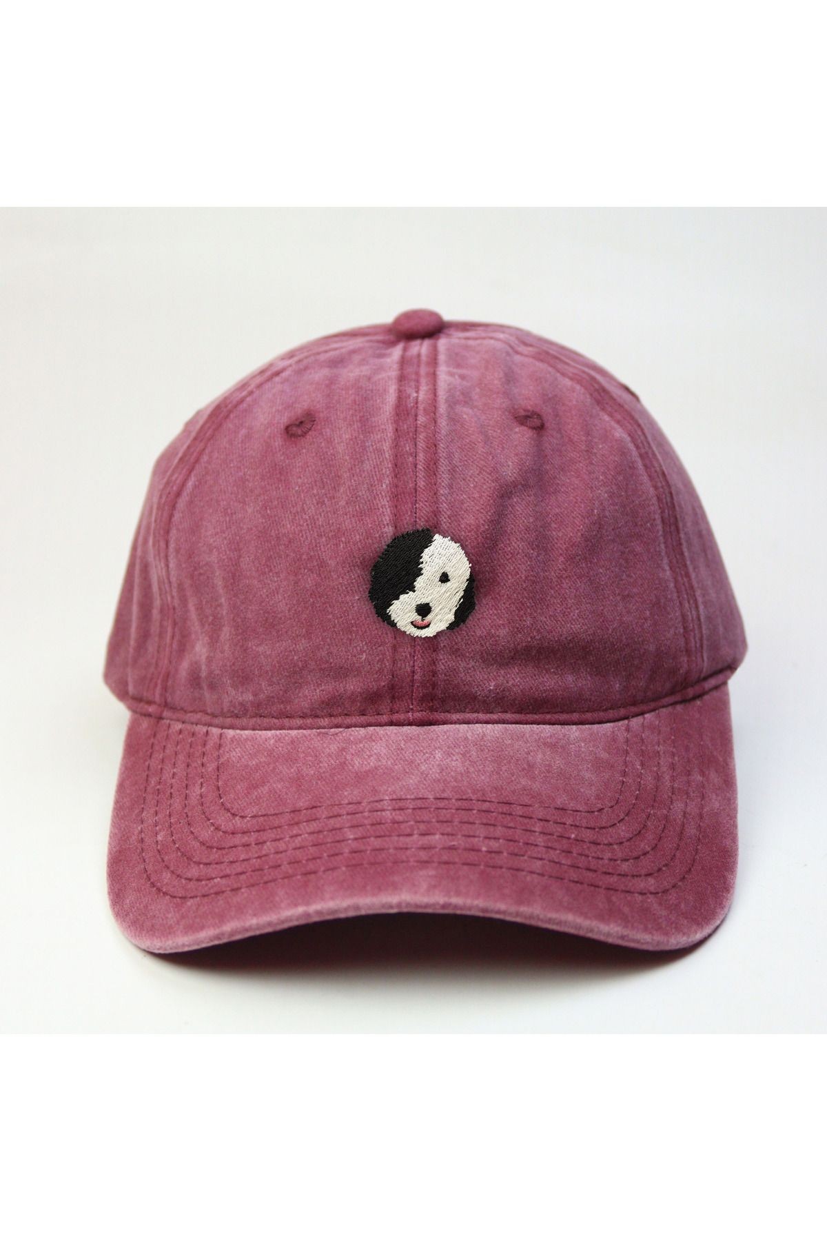 Sheepadoodle Yıkamalı Şapka - bordo