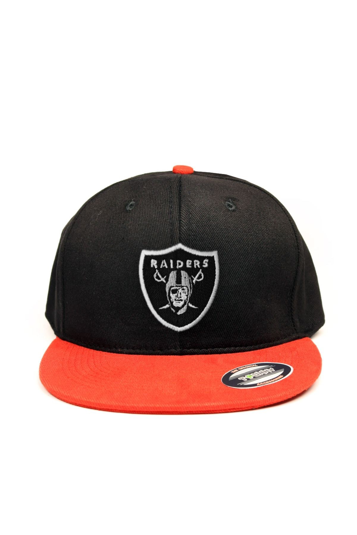 Raiders Hip-Hop Şapka , Nakış İşlemeli Raiders Şapka - kırmızı