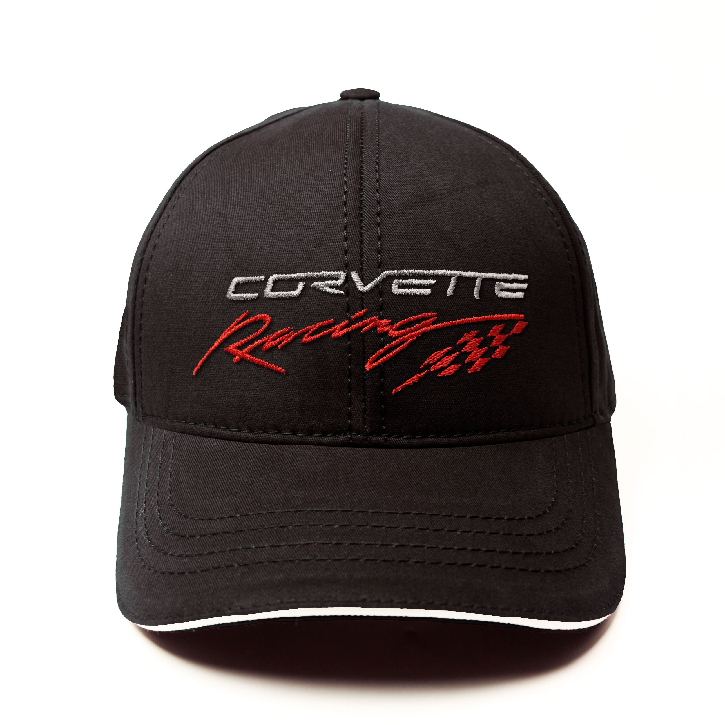 Corvette Racing Flag Nakışlı Şapka