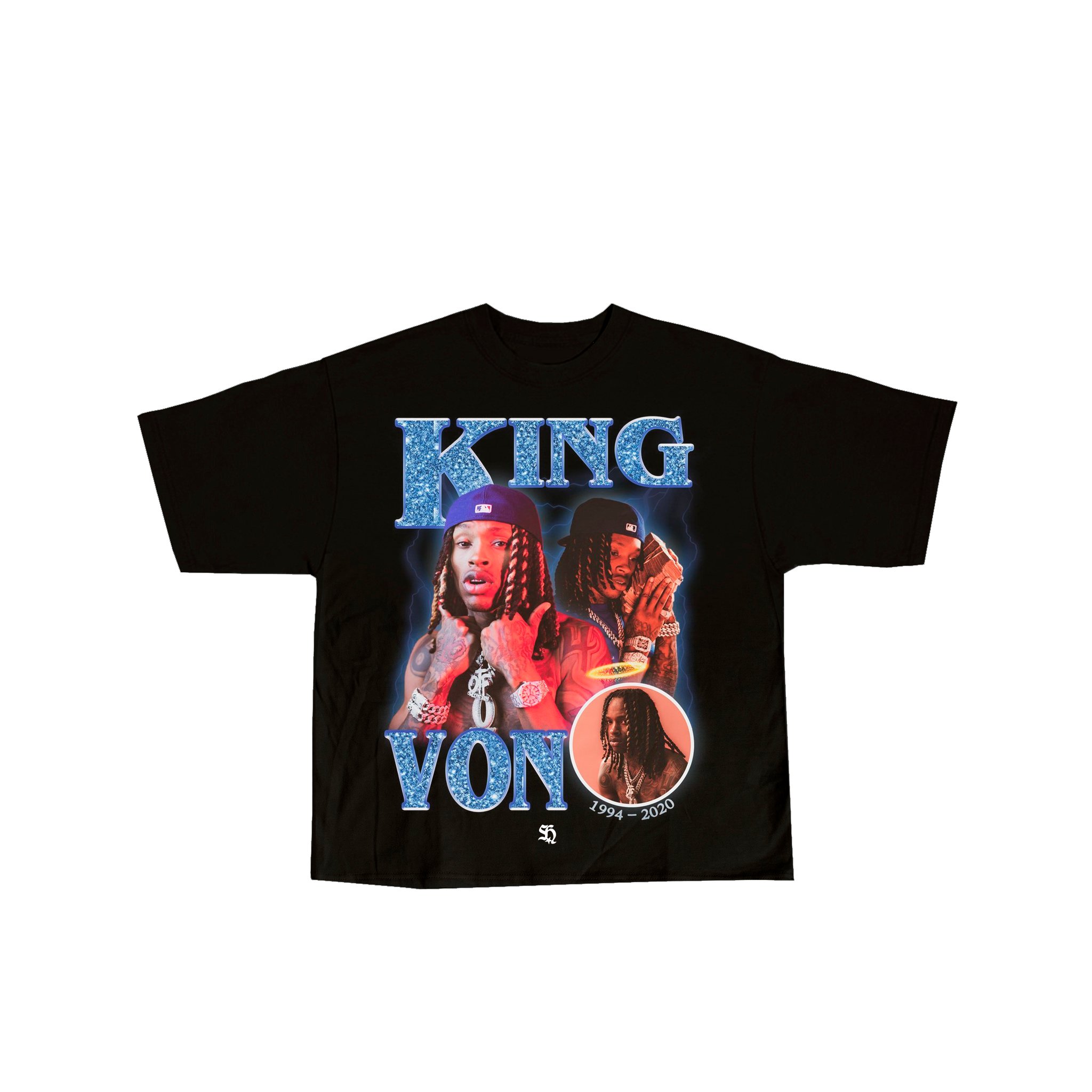 KING VON BLACK TEE