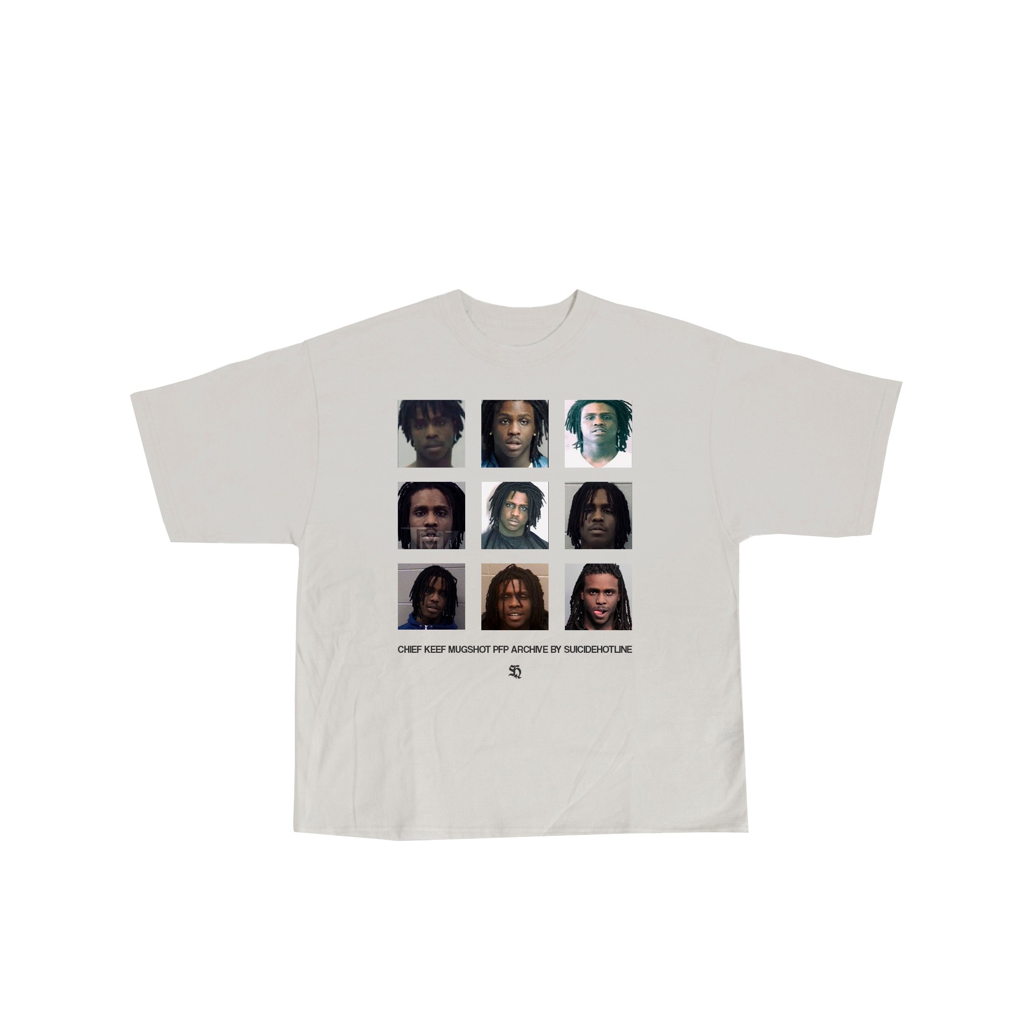 CHIEF KEEF PFP WHITE TEE