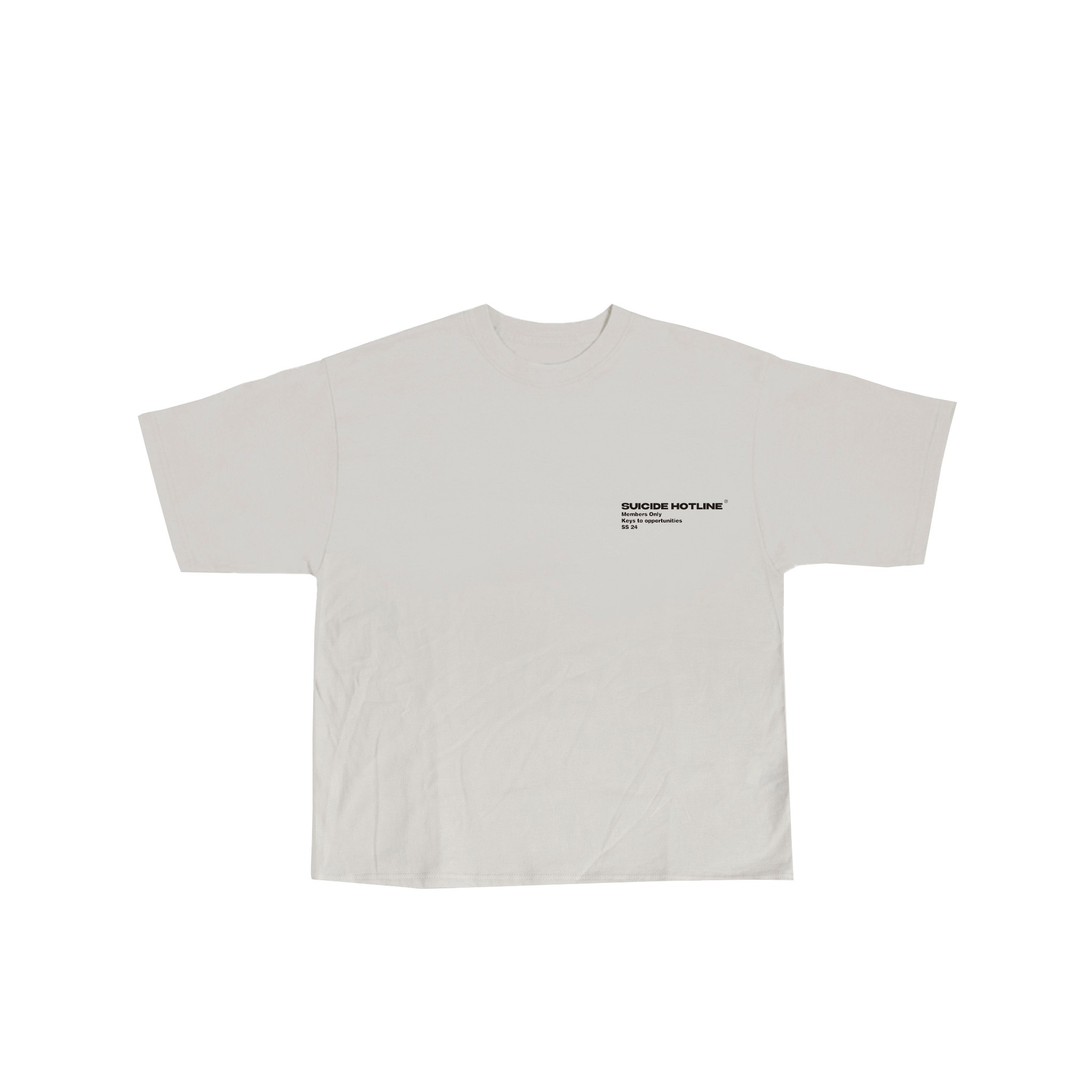 KEYS WHITE TEE