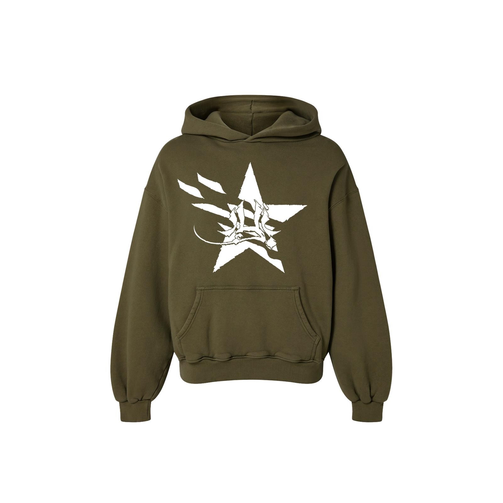 TERRA ARMY OLIVE HOODIE