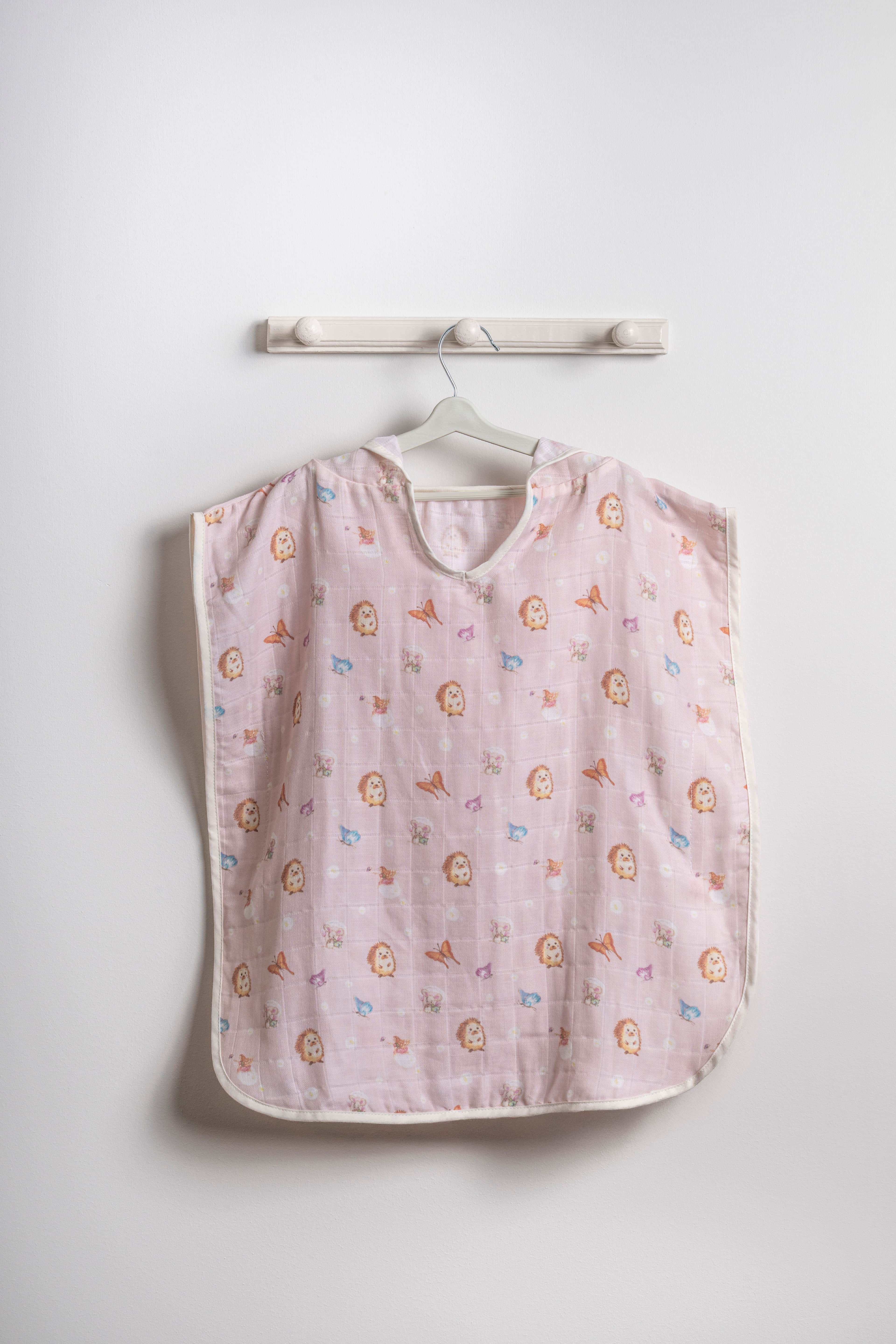 Muslin Panço Büyülü Bahçe - Kirpi