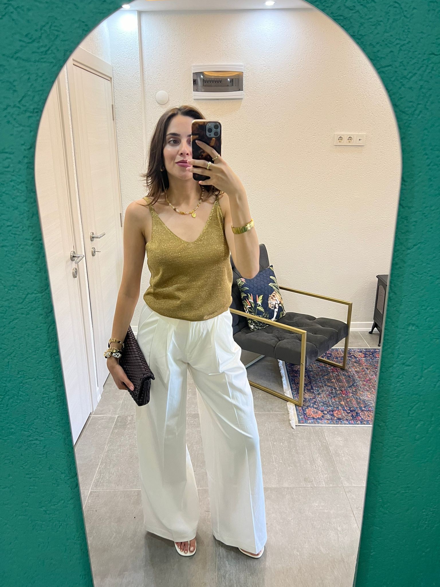 Haki Simli Askılı Body
