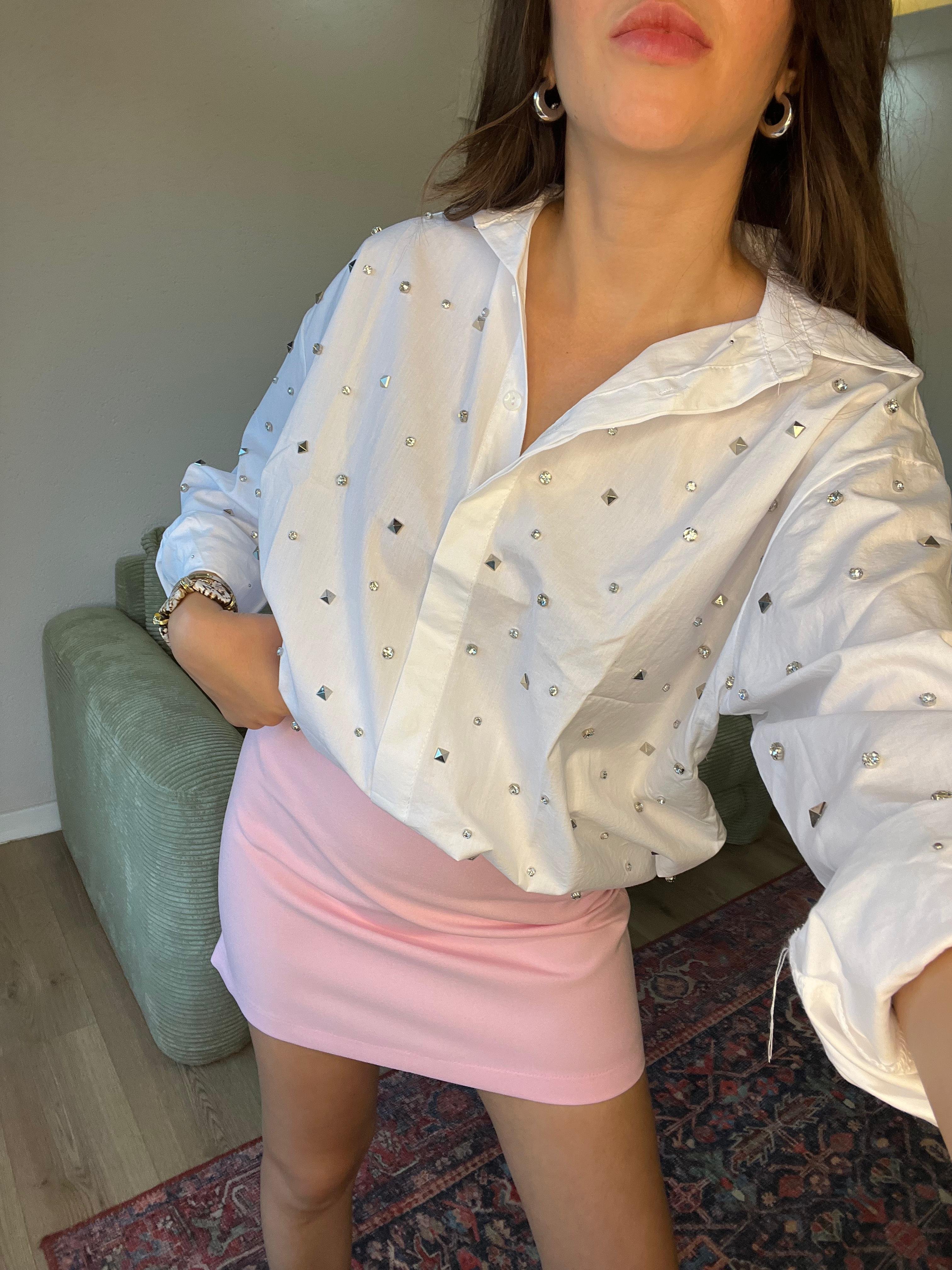 Pembe Kısa Etek