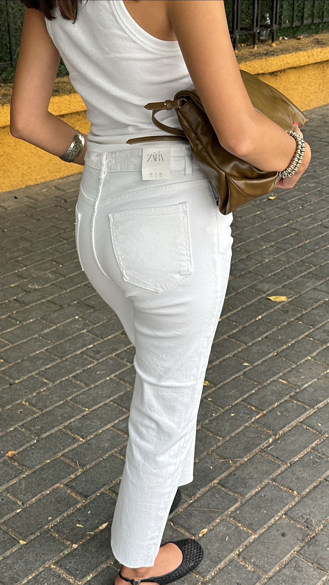 Zra Marka Ekru Jean
