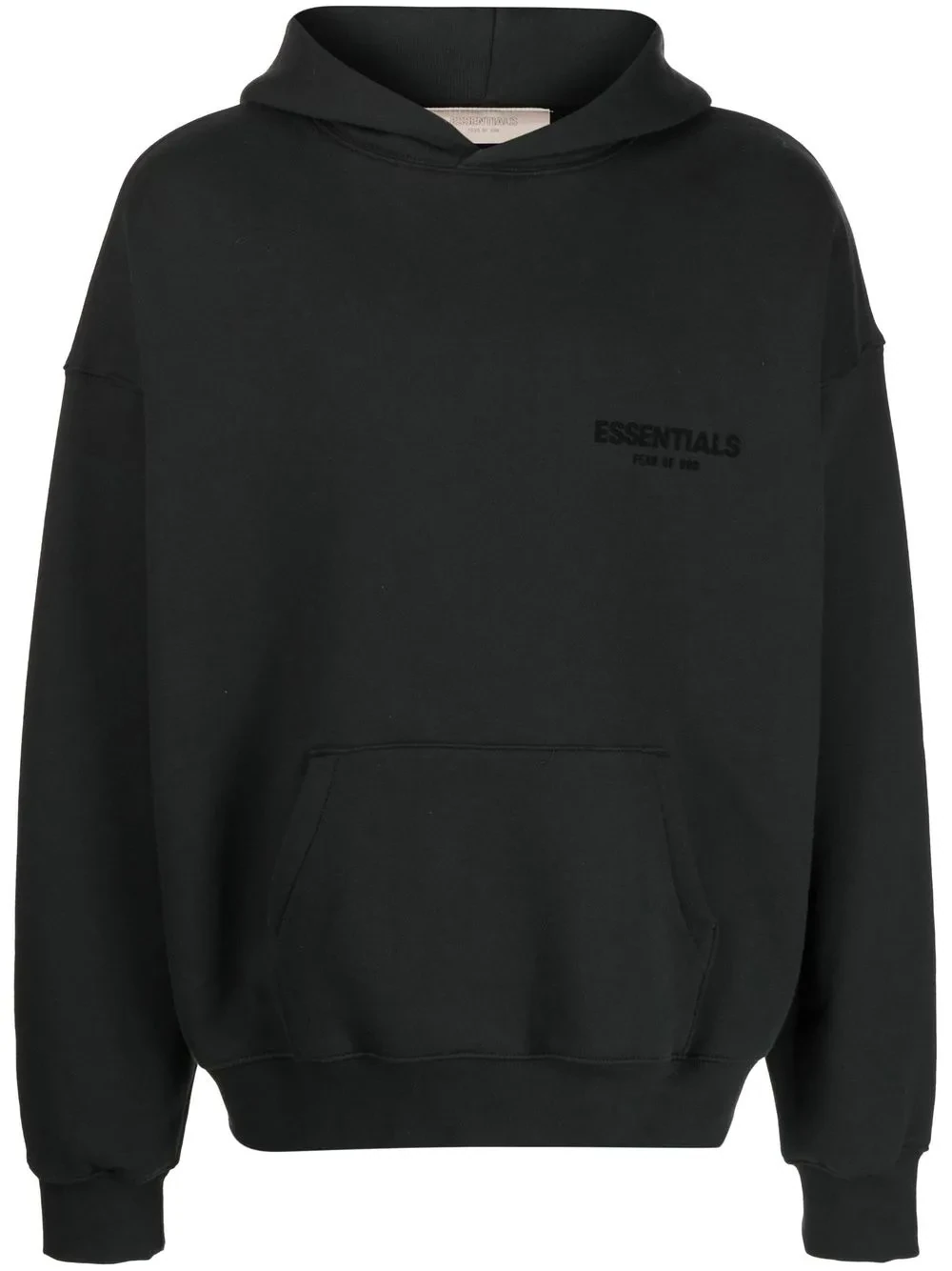 Essentials logo-print track Hoodie