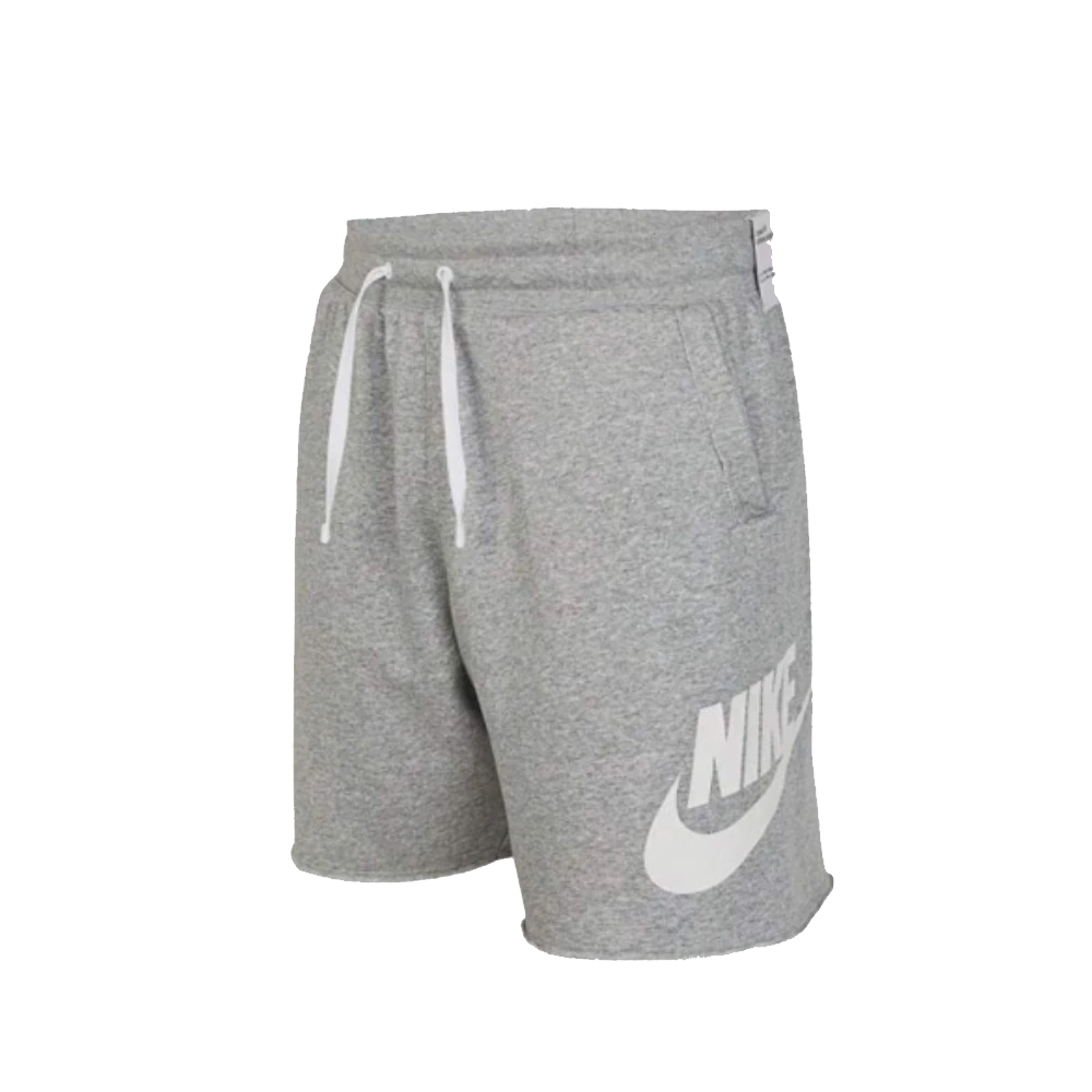 French Terry Alumni Şorts - White