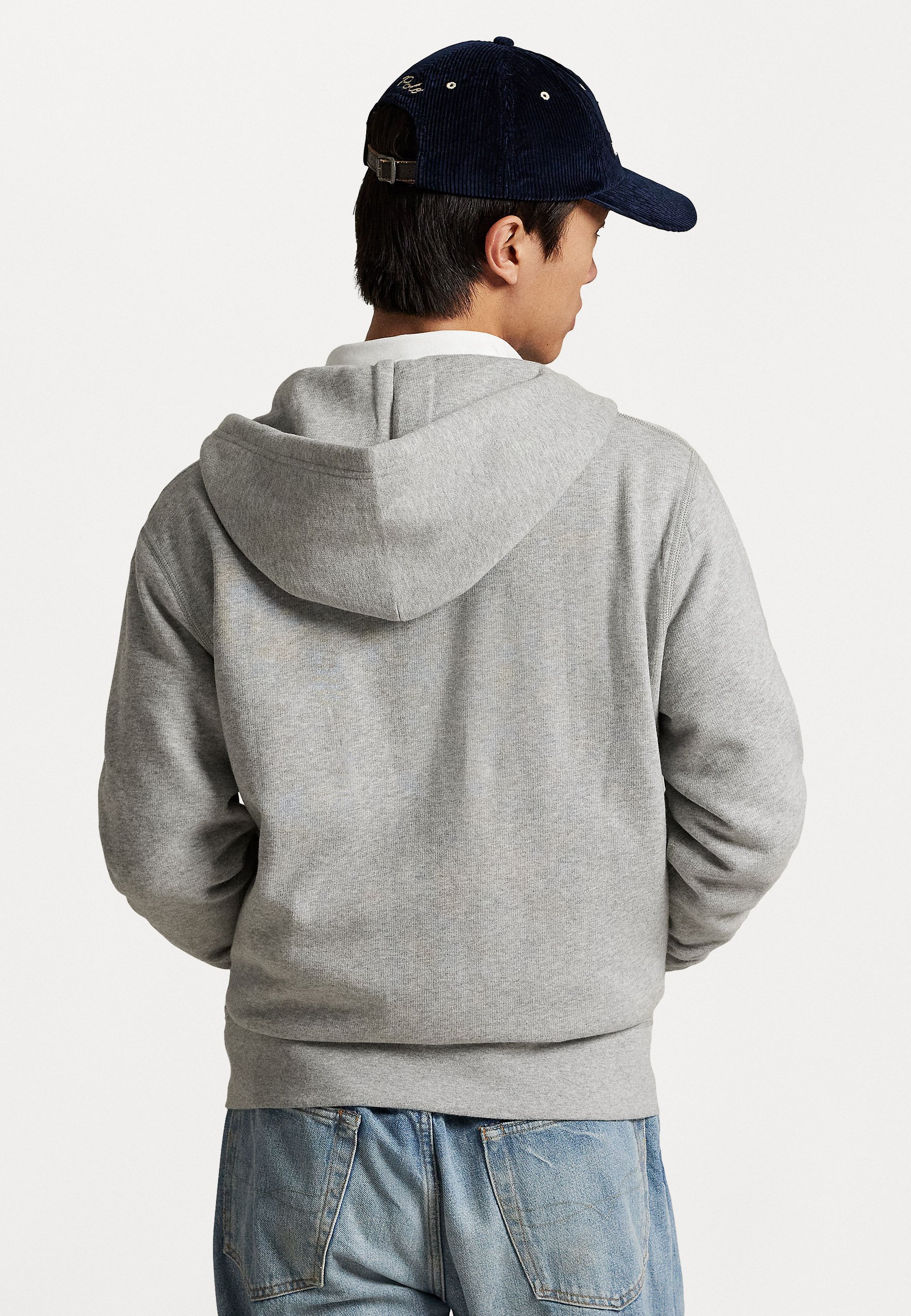 Baggy Double-knit zip up
