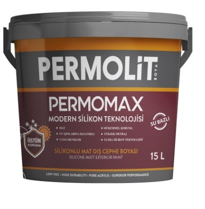 Permolit Permomax Saf Akrilik Dış Cephe Boyası 15LT