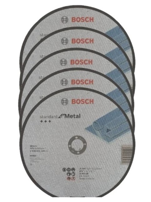 Bosch Standard Seri 115 Lik Metal Için Düz Kesme Diski Taşı