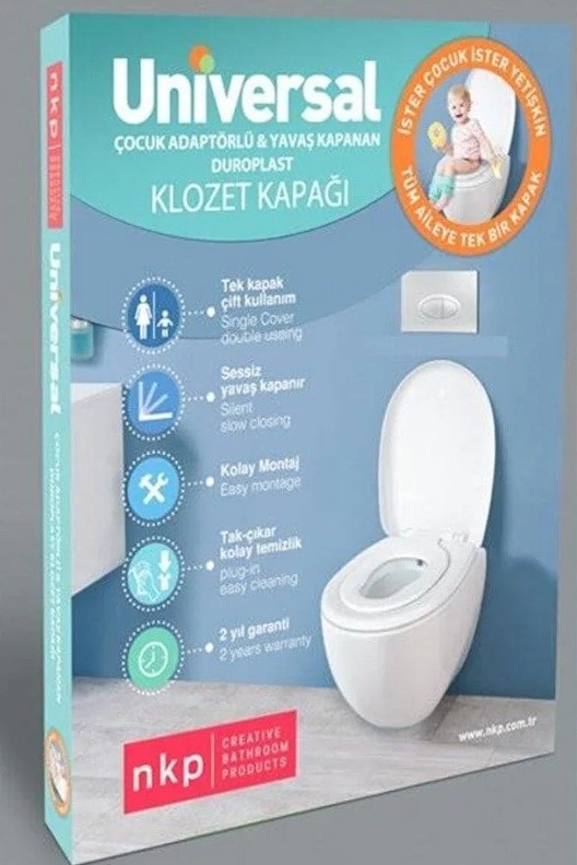 NKP Çocuk ve Yetişkin Klozet Kapağı