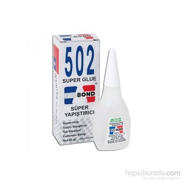 Evo Bond 502 Super Glue Süper Yapıştırıcı