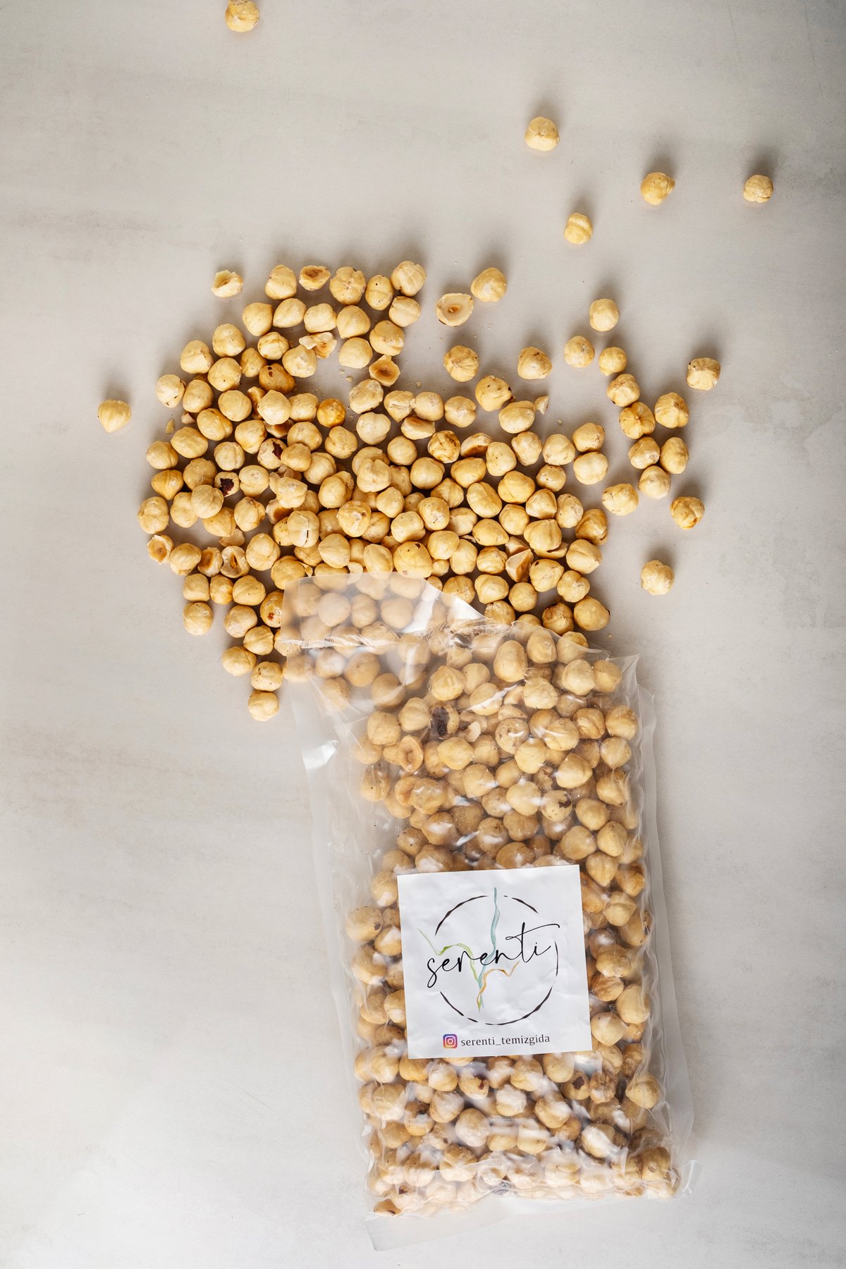 İlaçsız Tarım Kavrulmuş Fındık / 500 gr