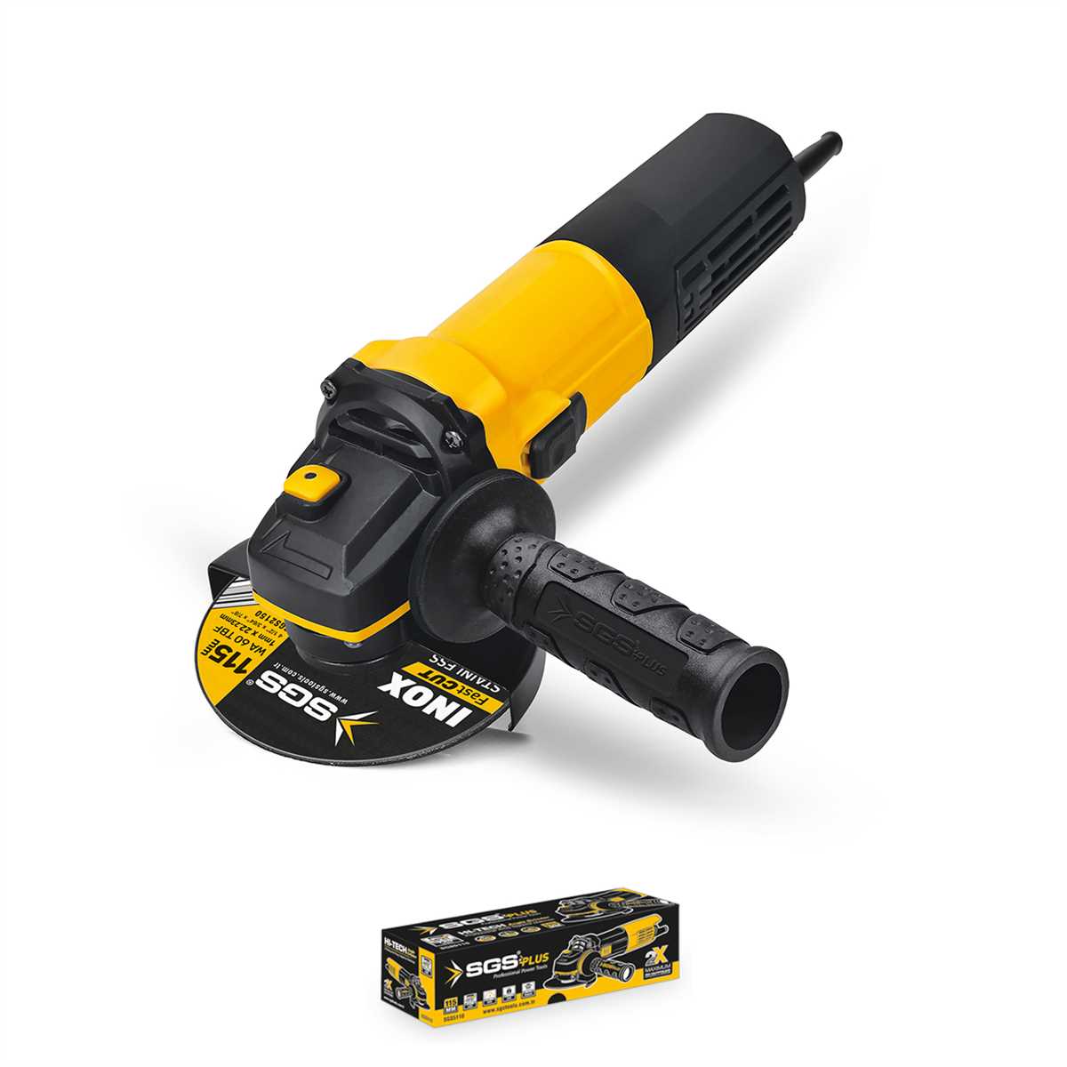 SGS AVUÇ TAŞLAMA 750 WATT 115MM  SGS5109