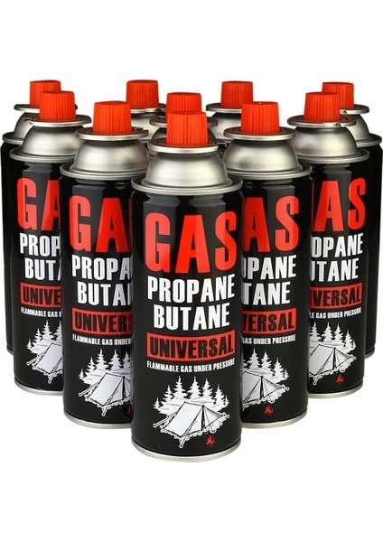 Kamp Ocak Gazı Valfli Kartuş 227GR( 10 ADET)--400ML
