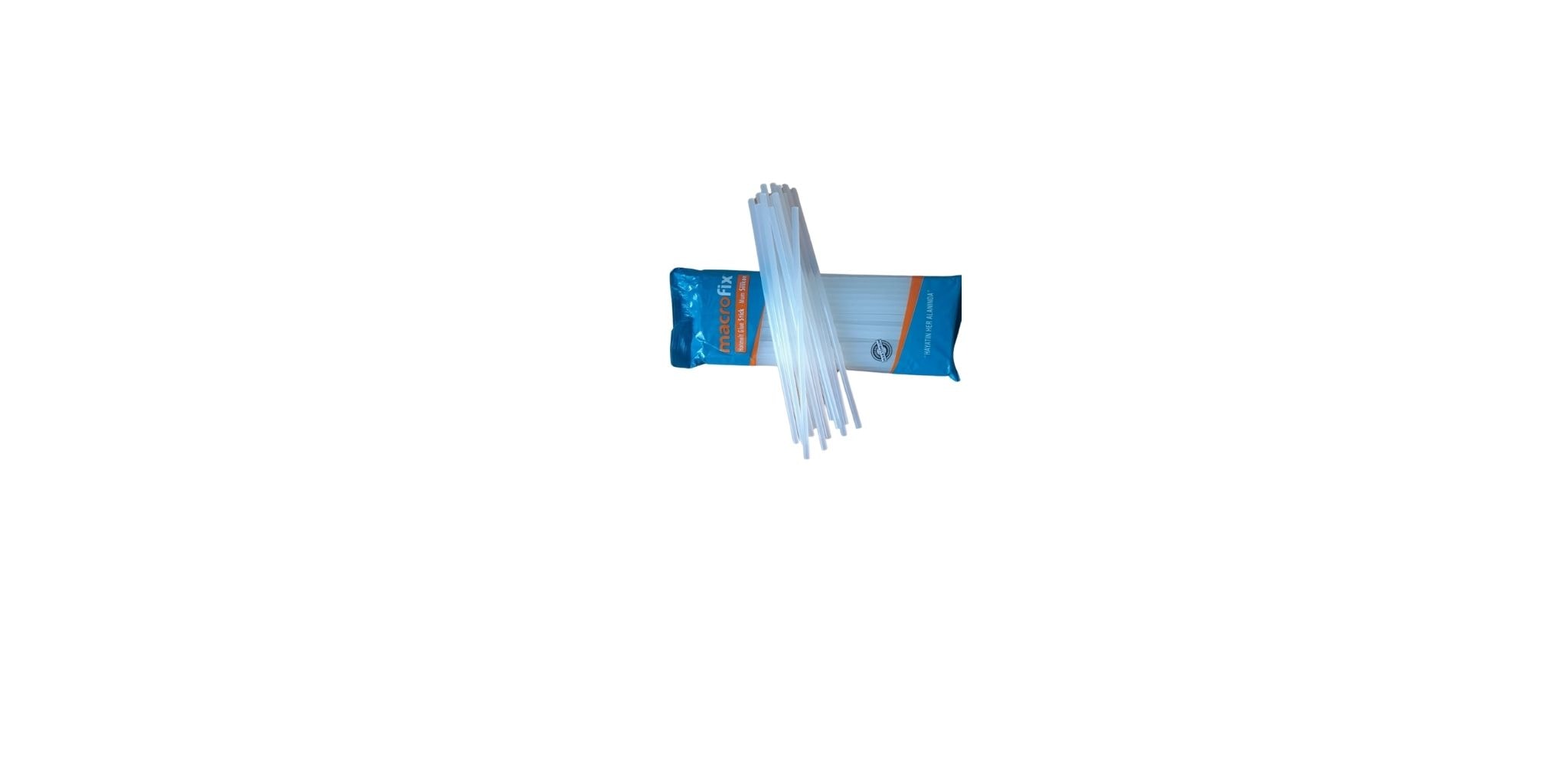 Macrofix   Mum  Silikon   Çubuk İnce  Şeffaf  7,4mmX30cm  -1KG