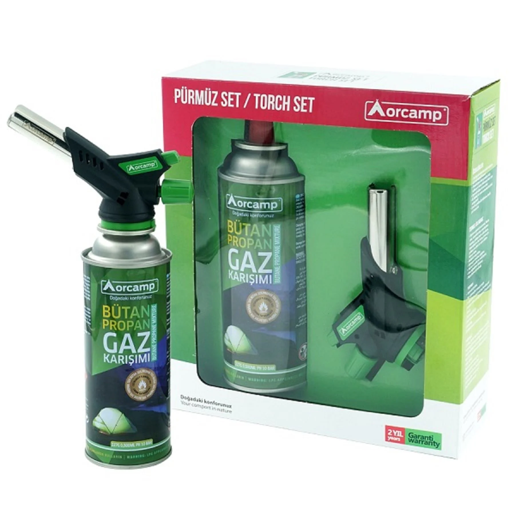 Orcamp Çakmaklı Kartuş Pürmüz Set  CX-500-227