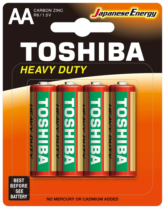 TOSHIBA R6KG BLS. KALEM PİL 4LÜ