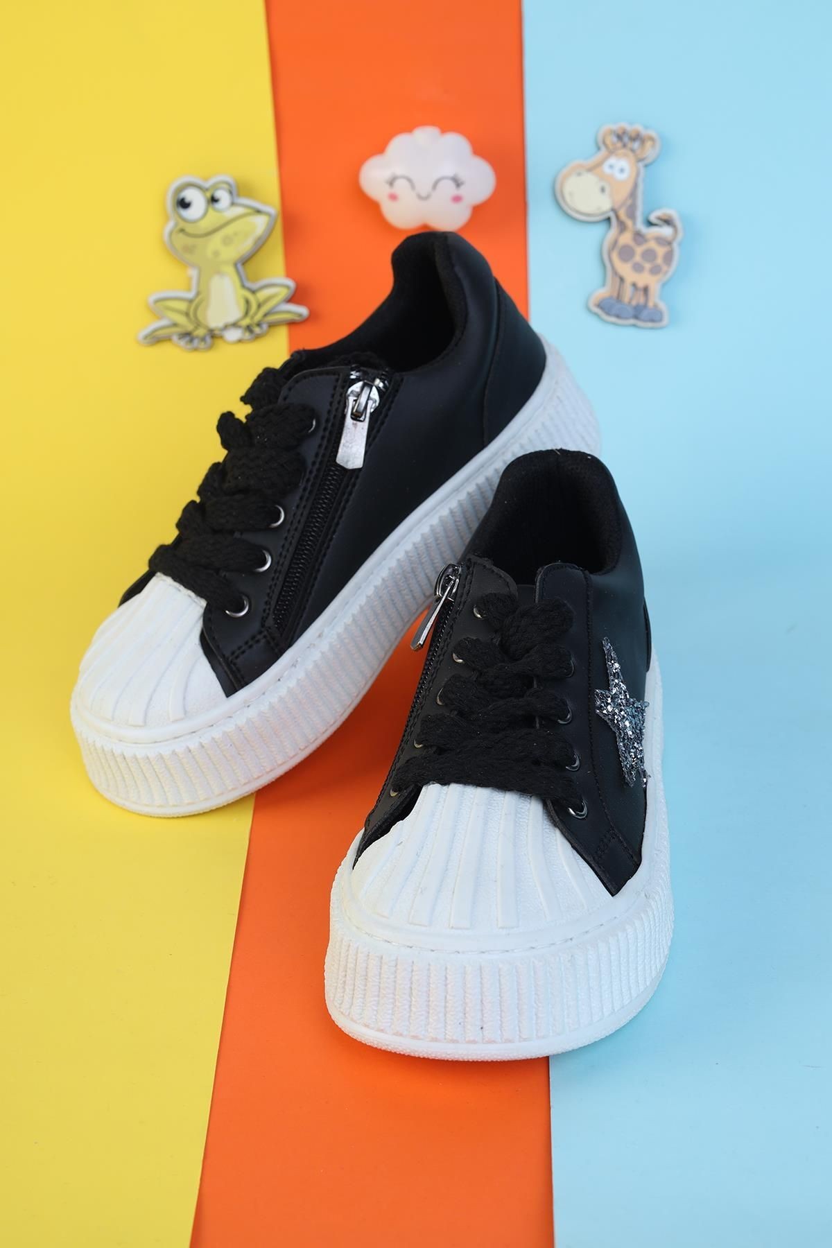 Kız Esnek Taban Rahat Nefes Alır Sade Çocuk Spor Ayakkabı Kız Çocuk Sneaker Ayakkabı