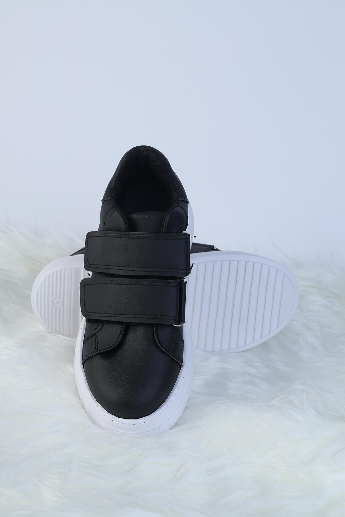Unisex Esnek Taban Rahat Nefes Alır Sade Çocuk Spor Ayakkabı Çocuk Sneaker Ayakkabı