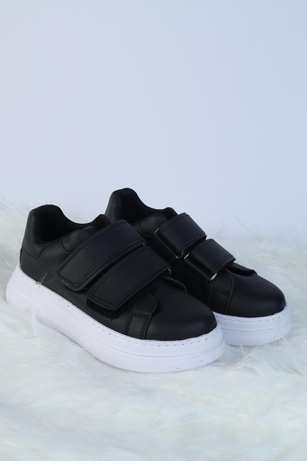 Unisex Esnek Taban Rahat Nefes Alır Sade Çocuk Spor Ayakkabı Çocuk Sneaker Ayakkabı