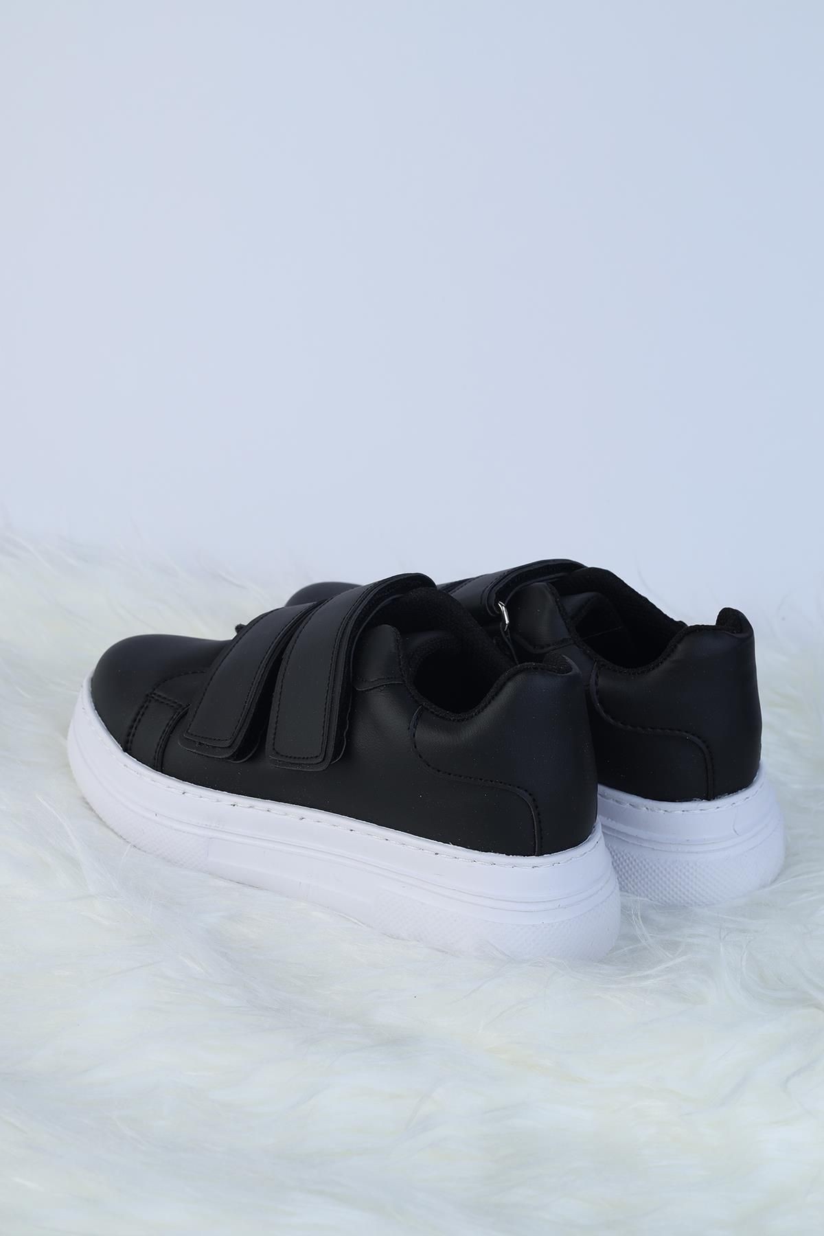 Unisex Esnek Taban Rahat Nefes Alır Sade Çocuk Spor Ayakkabı Çocuk Sneaker Ayakkabı