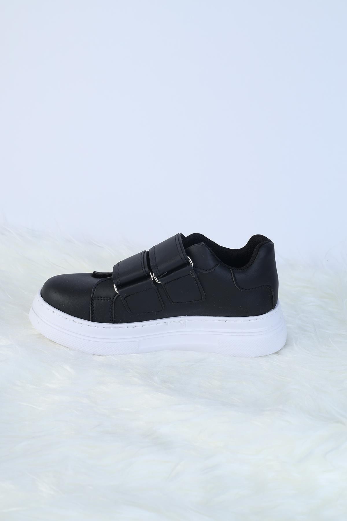 Unisex Esnek Taban Rahat Nefes Alır Sade Çocuk Spor Ayakkabı Çocuk Sneaker Ayakkabı