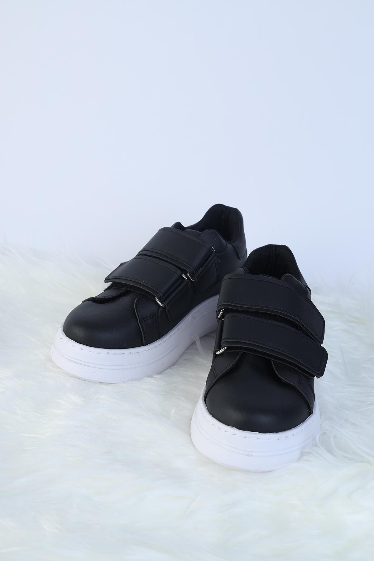 Unisex Esnek Taban Rahat Nefes Alır Sade Çocuk Spor Ayakkabı Çocuk Sneaker Ayakkabı