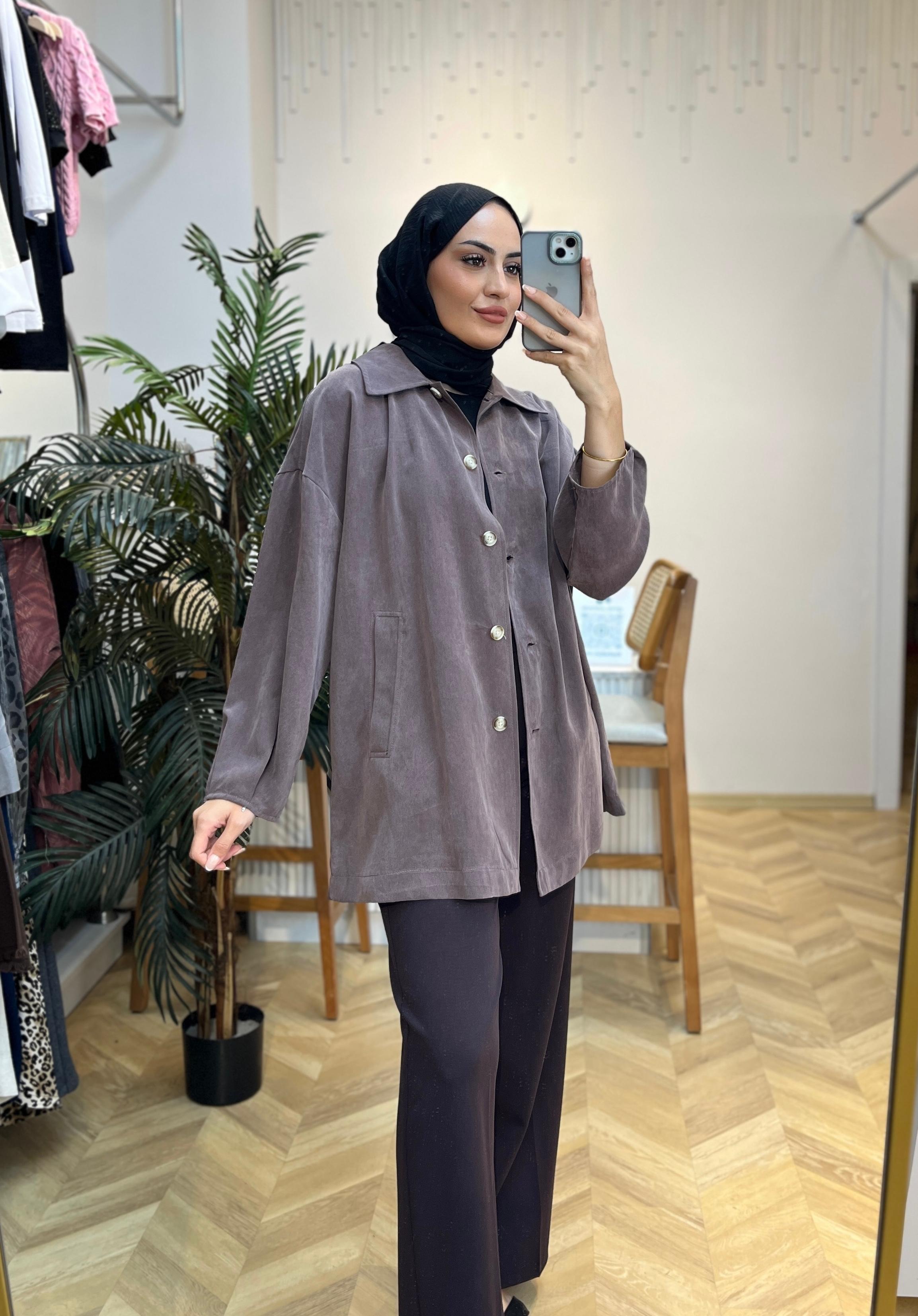 HATUN  Acı Kahve Pantolon