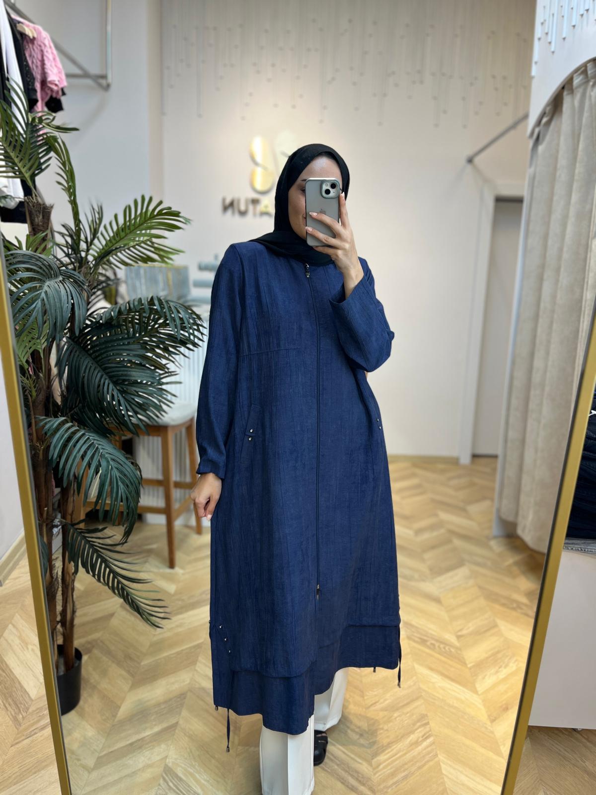 İthal Tam Boy Kap Lacivert