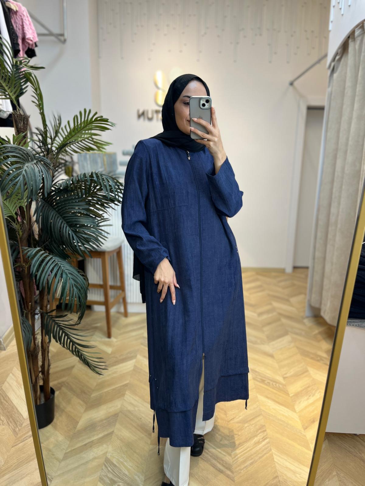 İthal Tam Boy Kap Lacivert