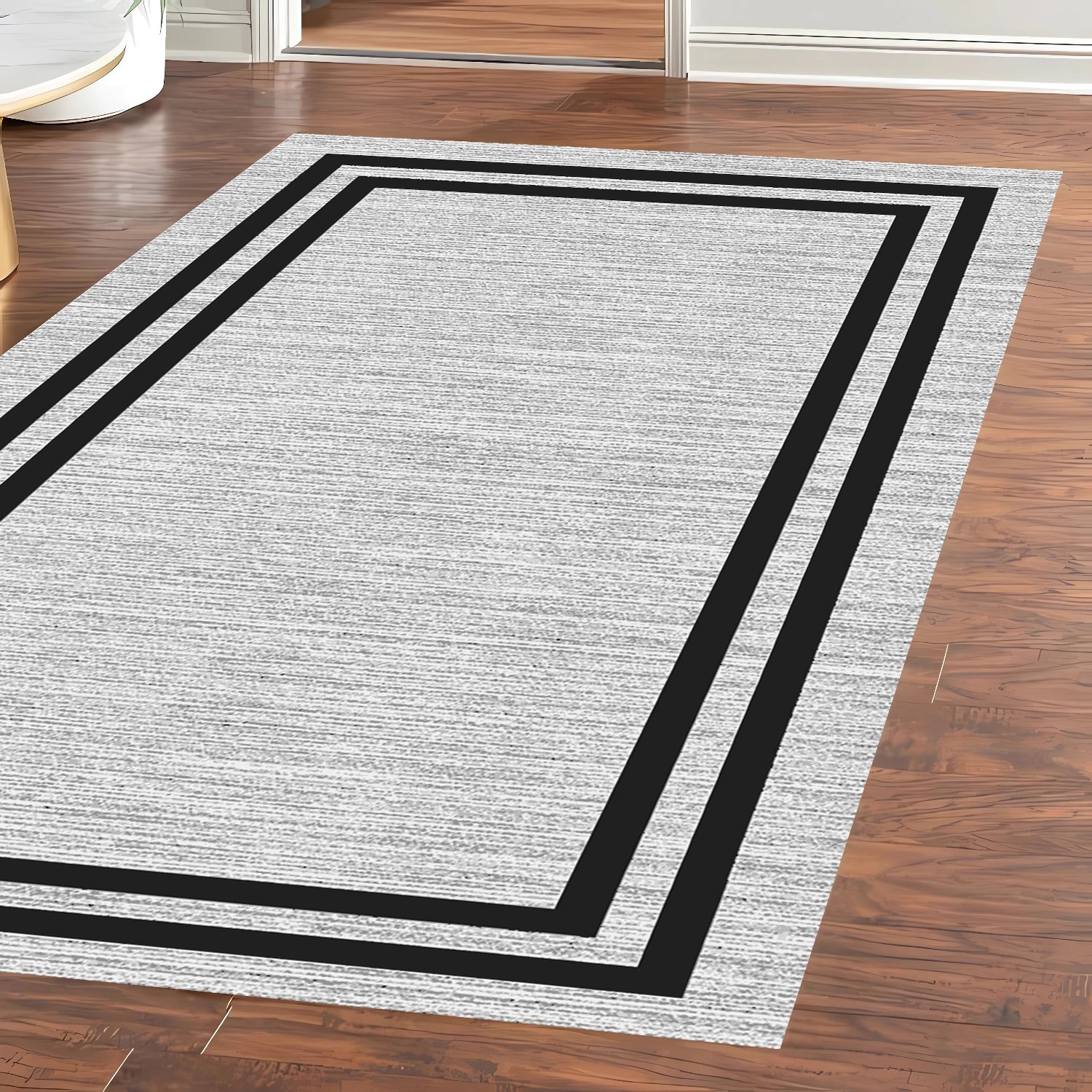 Şönil Dokuma Pamuklu Modern Halı PTLN 01274(00) Renk Varyantlı
