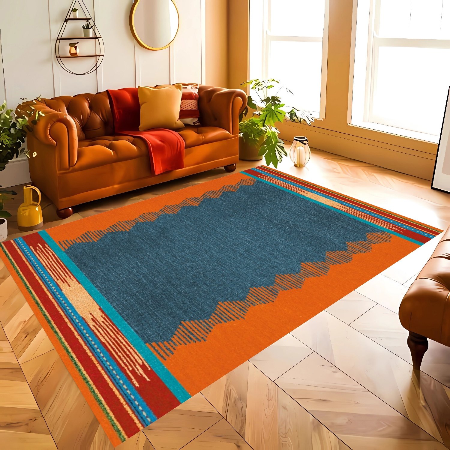 Simetrik Şekilli Modern Halı PTLN 02326(01)