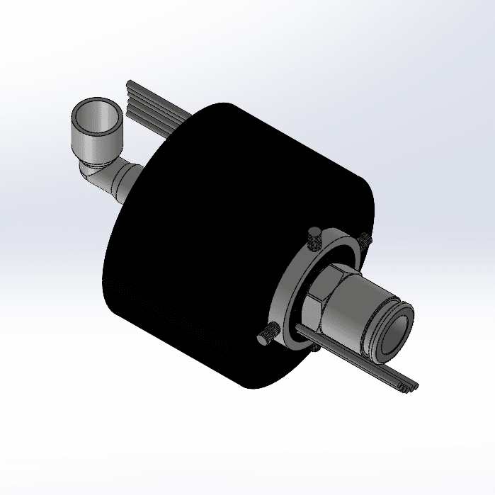 ZEN-X3EP 6x10A 1 Circuit Air (Elektro-Pneumatic Slip Ring) main variant image