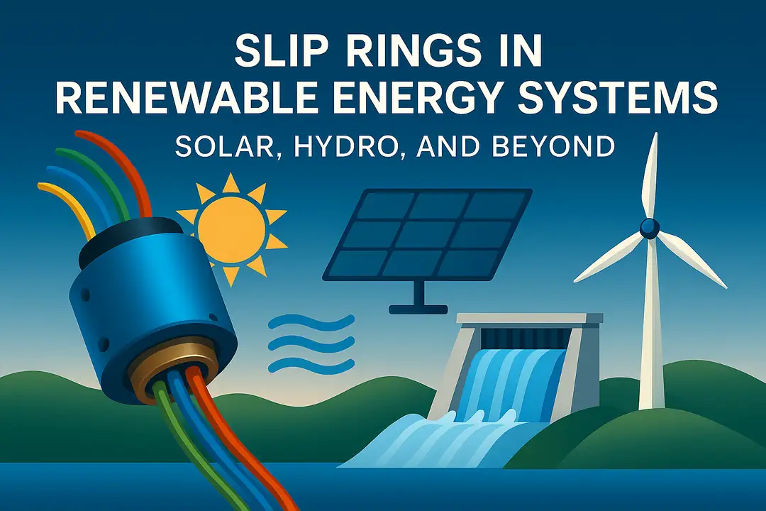 ⚡ Slip Rings in Renewable Energy Systems | Solar, Hydro, and Beyond