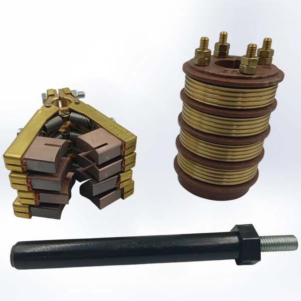 4 Channel 40A Carbon Brush Slip Ring Set