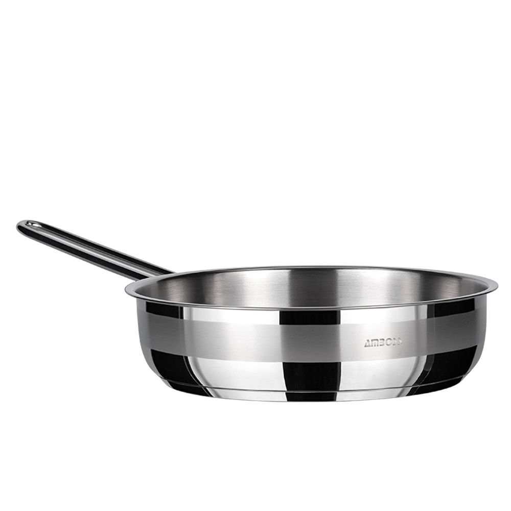 Saphire İndüksiyon Tabanlı Paslanmaz Çelik Tava - 24 cm
