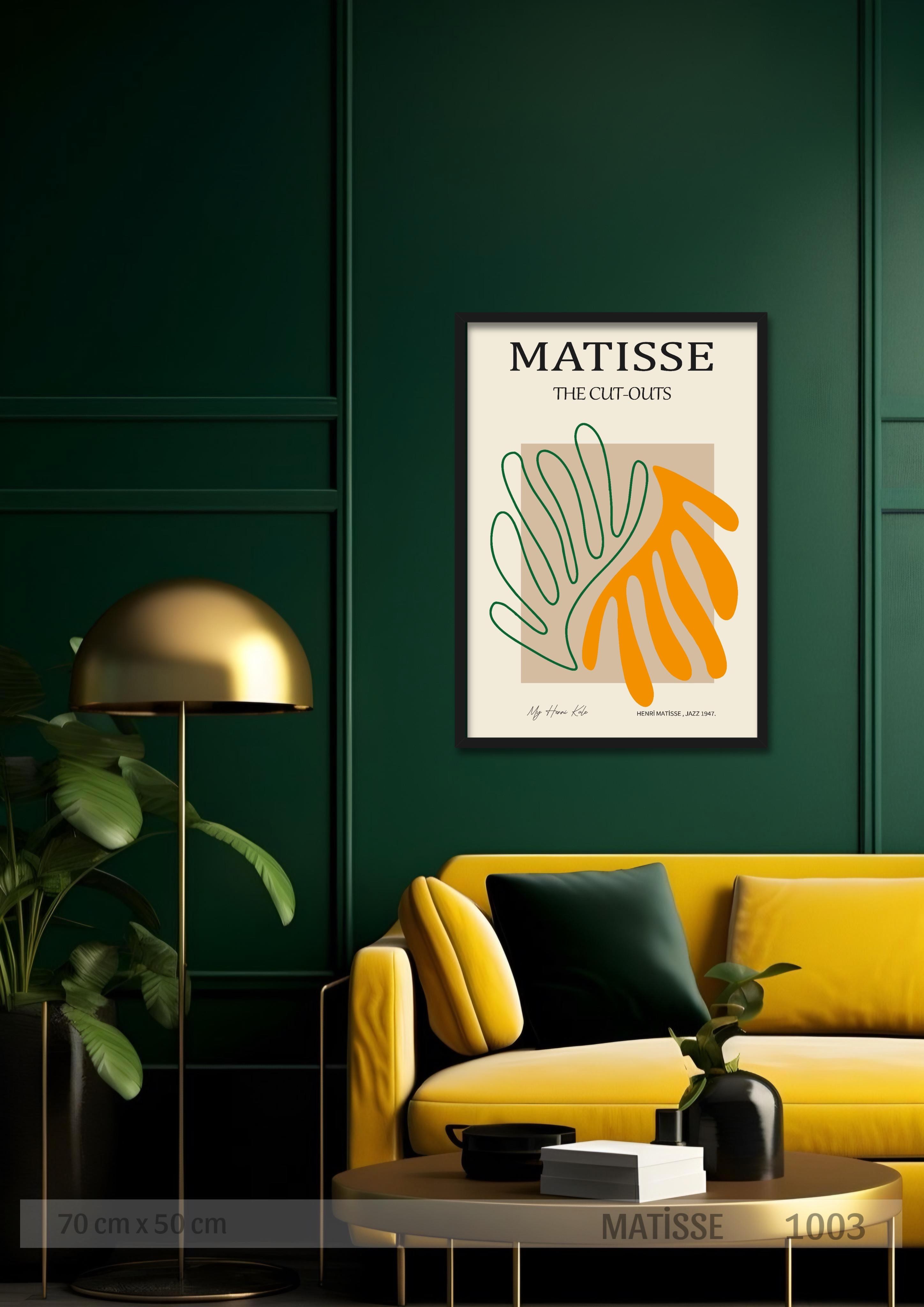 Matisse The Cut-Outs Modern Tablo