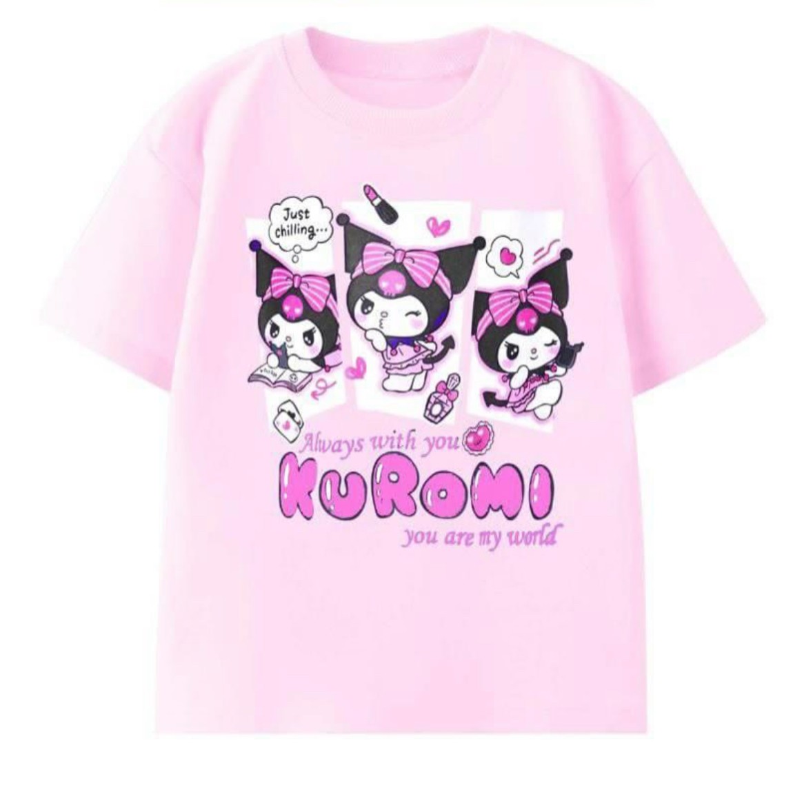 KUROMİ BASKILI TSHİRT