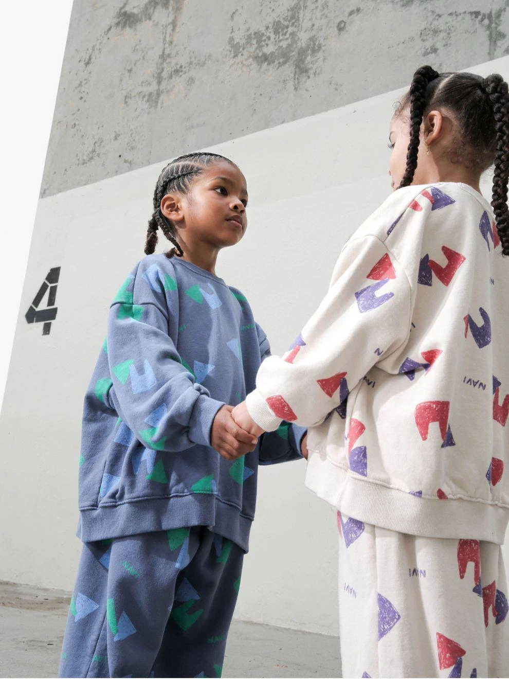 La’ciel Oversize Mavi Takım