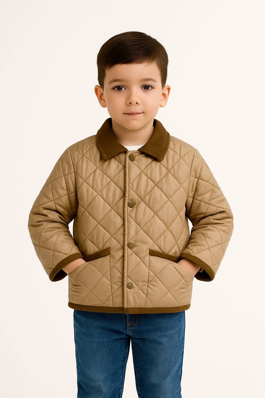 BEJ/KAHVE MEVSİMLİK CEKET
