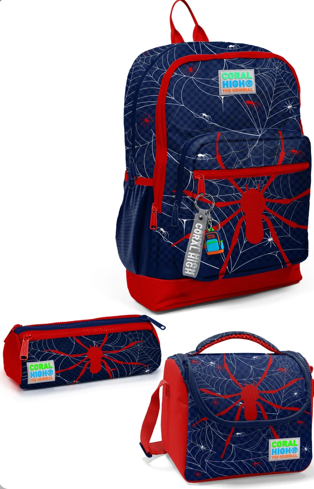 Coral High Spiderman 3’lü Okul Çanta Seti