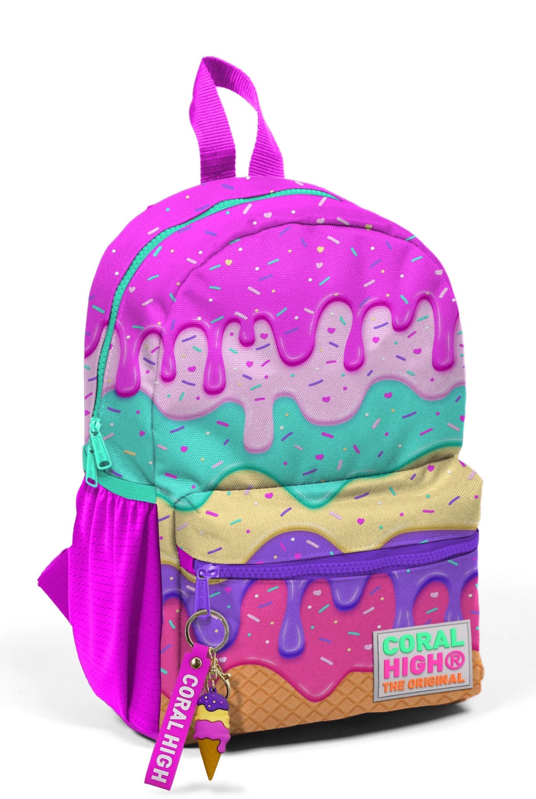 Coral High Dondurma Desenli Okul Çantası