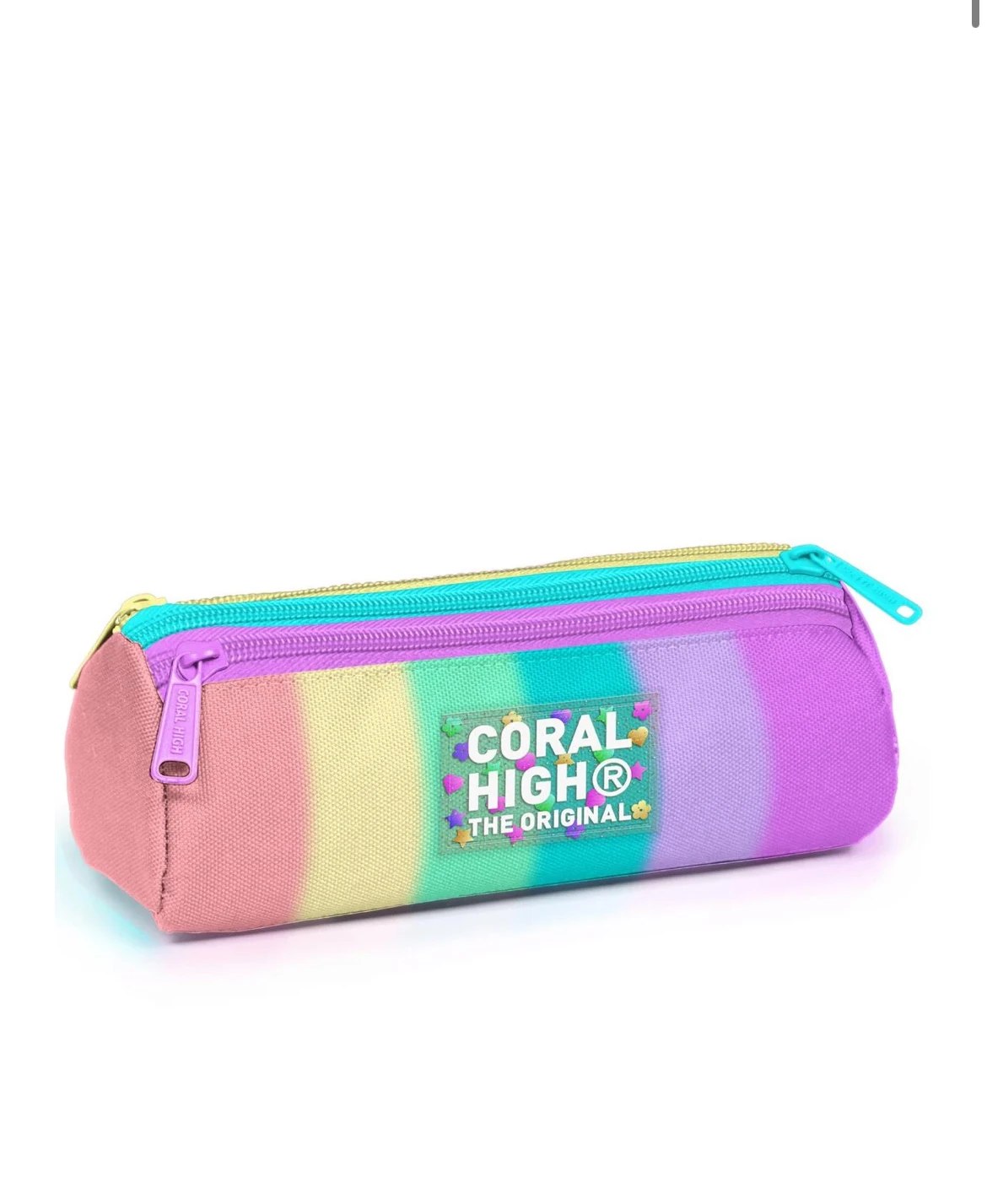 Coral High Renkli 3’lü Okul Çanta Seti