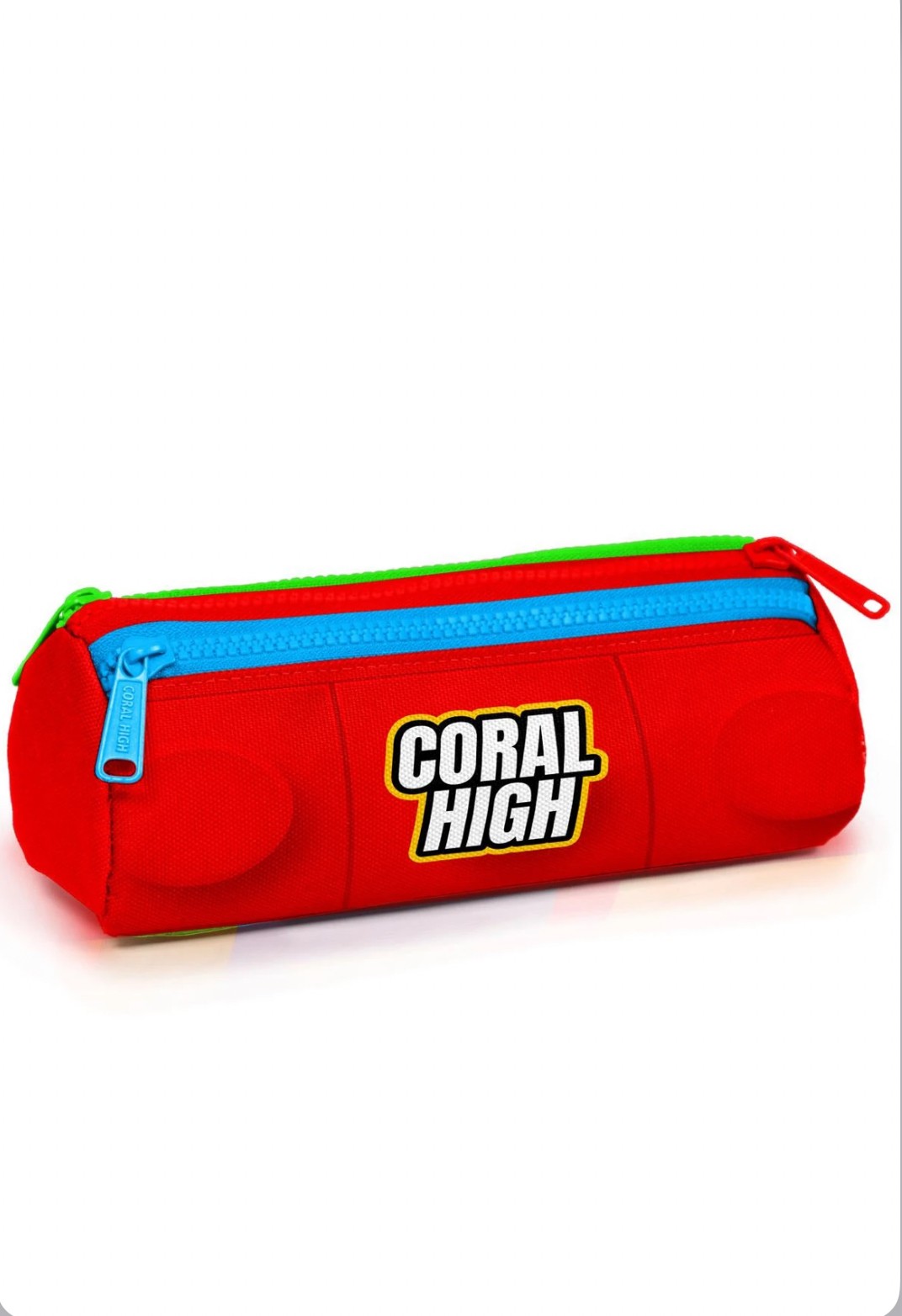 CORAL HİGH LEGO BLOK DESENLİ 3'LÜ OKUL ÇANTA SETİ