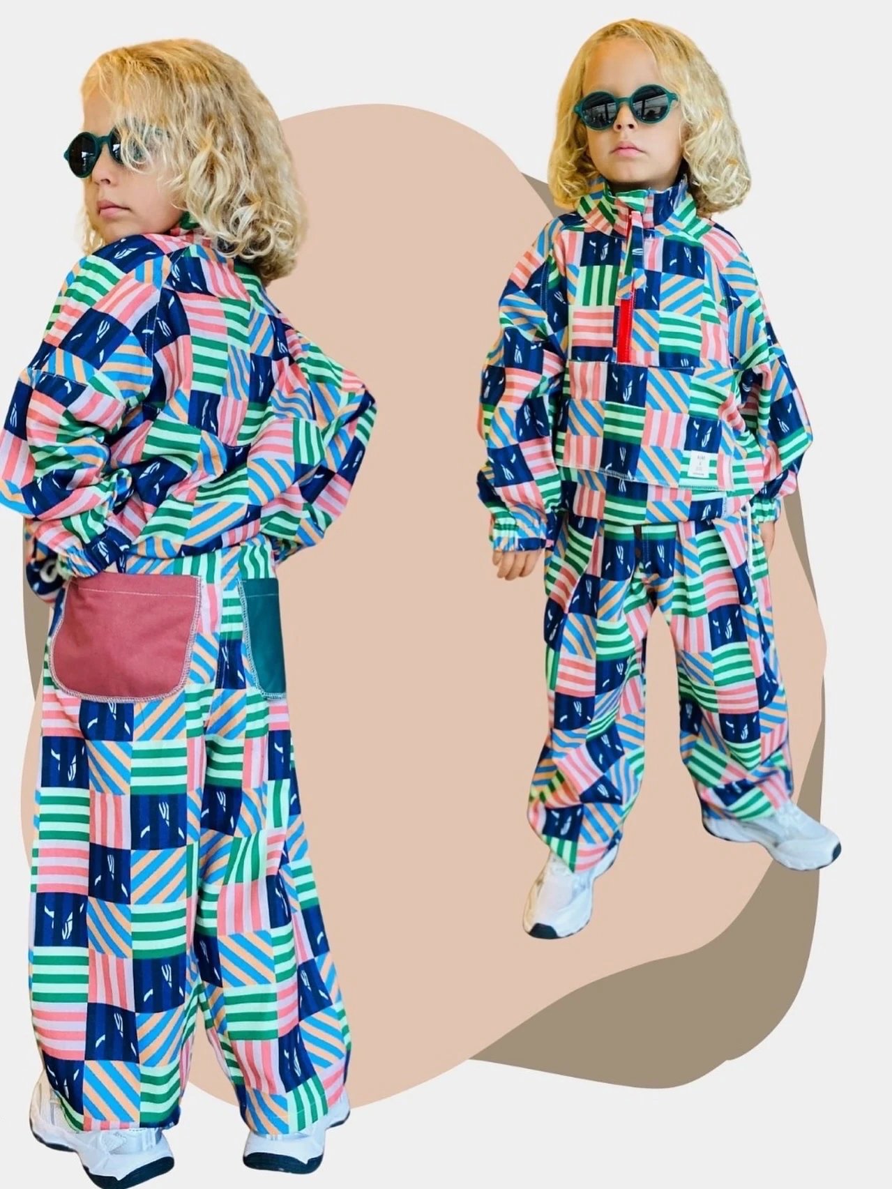 Warm’n Daily Limited Edition Geometrik Desenli Takım