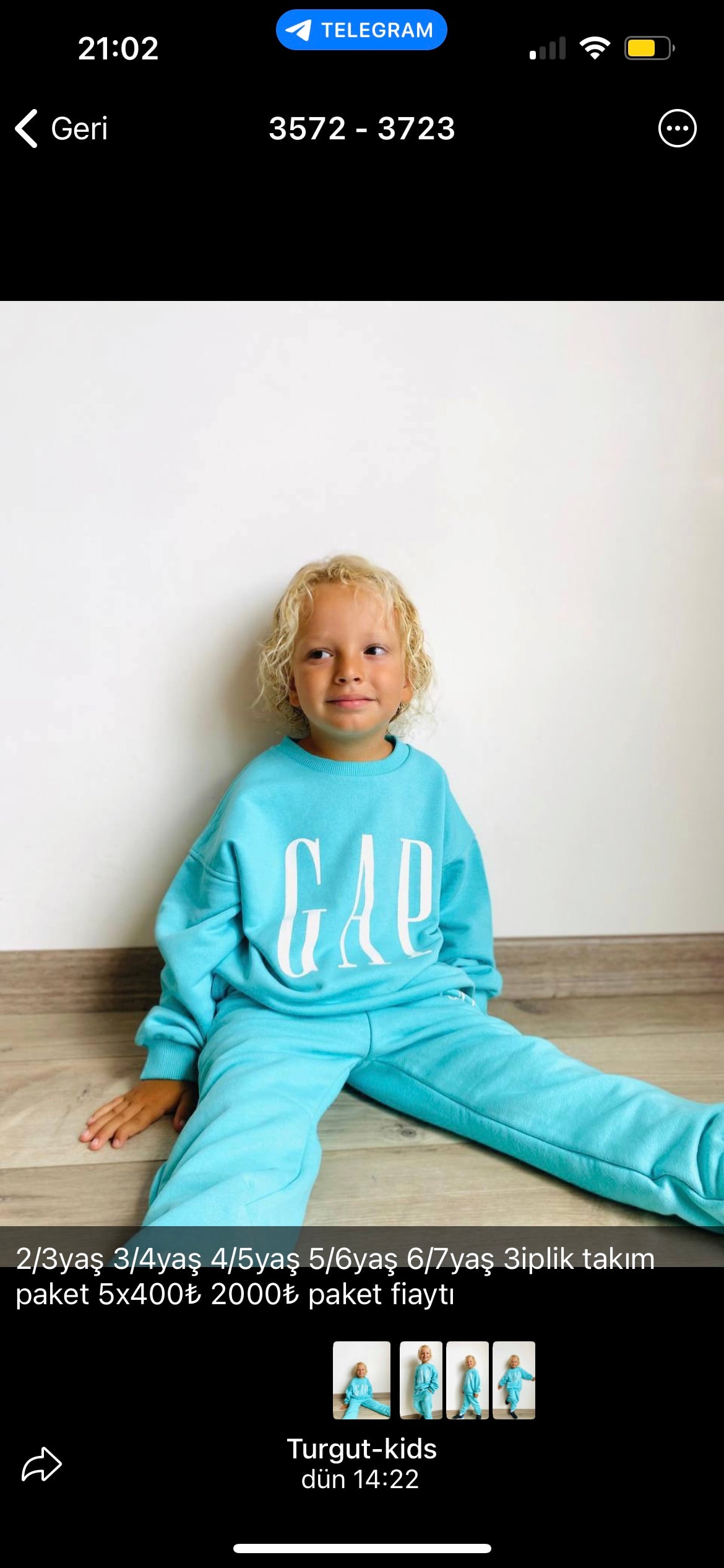 GAP MİNT TAKIM