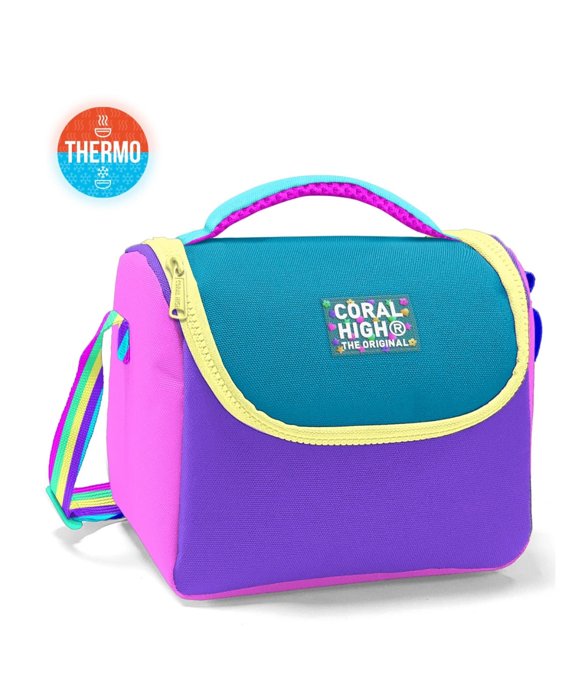 Coral High Renk Geçişli Beslenme Çantası